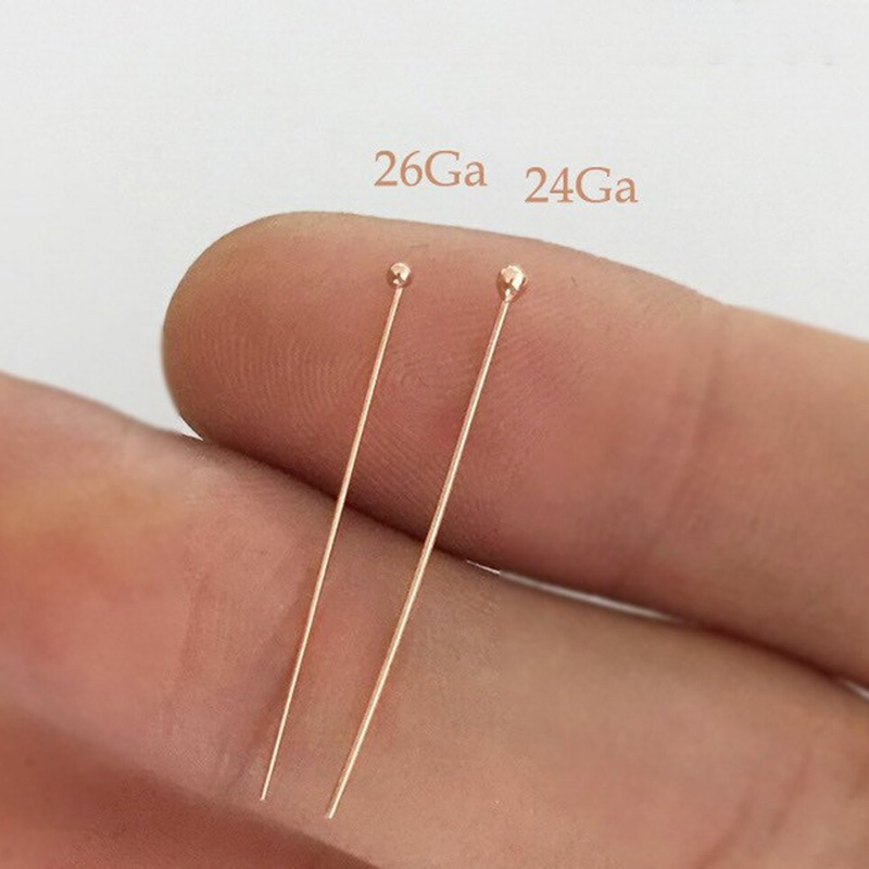 Fio de Ouro Rosé 14K com Ponta - Jewelry Making Wire avaliação e preço