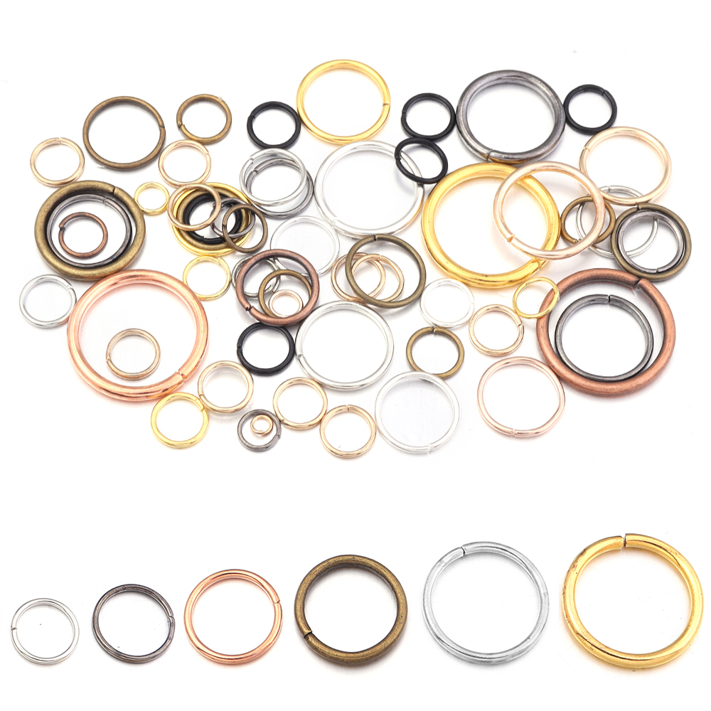 50-200 Peças/Lote Argolas Aber - Jewelry Making Ring Tool avaliação e preço