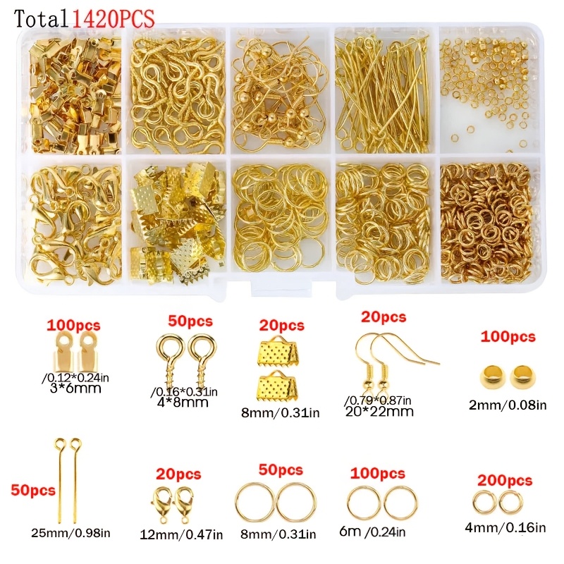 Kit de 1420 Peças para Fabrica - Jewelry Making Ring Tool avaliação e preço